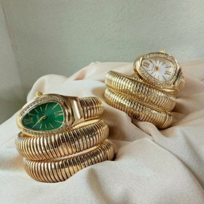 coil bracelet watch for women