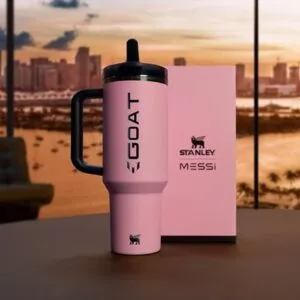 ⚽Messi x Stanley Quencher ProTour 40oz Flip Straw Tumbler – Limited Edition | Leakproof