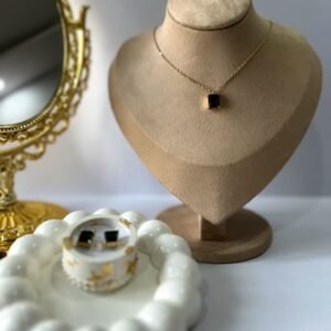 golden anti-tarnish necklace